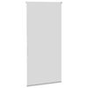 vidaXL Roller Blind Blackout Light Grey 80x130 cm Fabric Width 75.7 cm Polyester