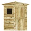 vidaXL Garden House Shed 1.5x2 m Impregnated Pinewood