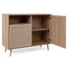 Finori Chest Bali 01A Sonoma Oak and Cane Print