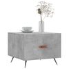 vidaXL Coffee Tables 2 pcs Concrete Grey 50x50x40 cm Engineered Wood