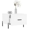vidaXL Coffee Table High Gloss White 50x50x40 cm Engineered Wood