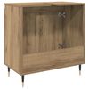 vidaXL Bathroom Cabinet Artisan Oak 58x33x60 cm Engineered Wood