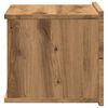 vidaXL Wall-mounted Bedside Cabinet Artisan Oak 40x32x30 cm