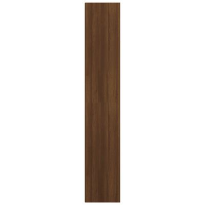 vidaXL Book Cabinet Brown Oak 36x30x171 cm Engineered Wood