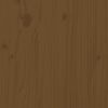 vidaXL Bed Frame without Mattress Honey Brown Solid Wood 75x190 cm Small Single