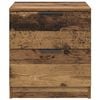 vidaXL Bedside Cabinet 2 pcs Old Wood 45 x 39 x 50cm Engineered Wood