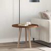 vidaXL Table Top Light brown Ø 60 x 2.5 cm Solid oak wood