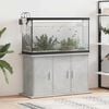 vidaXL Aquarium Stand Concrete Grey 101x41x58 cm Engineered Wood