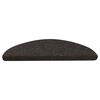 vidaXL Stair Mats Self-adhesive 10 pcs Black 56x17x3 cm