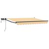 vidaXL Manual Retractable Awning with LEDs 3 x 2 m