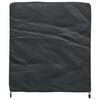 vidaXL Furniture Cover Plain Black 116 x 100 x 120 cm 210D