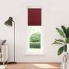 vidaXL Pleated Blind Bordeaux Red 60x200 cm Fabric Width 59.4 cm Polyester