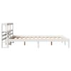 vidaXL Bed Frame without Mattress White 140x200 cm Solid Wood Pine
