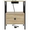vidaXL Bedside Cabinet 2 pcs Sonoma Oak 41.5 x 40.5 x 55 cm