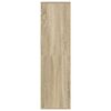 vidaXL Book Cabinet Sonoma Oak 34x31x112 cm Engineered Wood