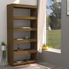 vidaXL Book Cabinet/Room Divider Honey Brown 80x35x167 cm Solid Pinewood
