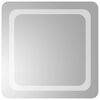 vidaXL LED Bathroom Mirror 50x50 cm