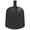 vidaXL Shovel Head 4 pcs Black 34.5 x 24 cm Powder-Coated Steel