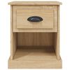 vidaXL Bedside Cabinet Sonoma Oak 39x39x47.5 cm Engineered Wood
