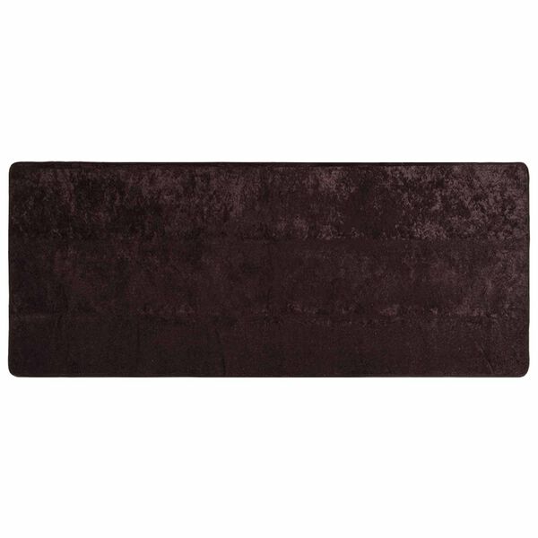 vidaXL Rug Runner MARSA Anthracite 200 x 100 cm Polyester and PVC