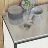 vidaXL Kitchen Storage with Shelf White 90 x 50 x 92 cm Steel