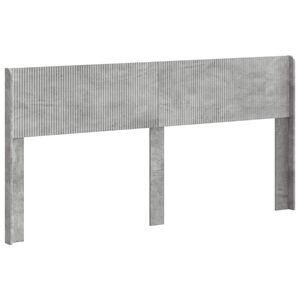vidaXL Headboard Concrete Grey PB
