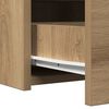 vidaXL Dressing Table Brown 100 x 40 x 70 cm Engineered Wood