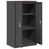 vidaXL Storage Cabinet Black 60 x 40 x 105 cm Cold-Rolled Steel