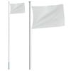 vidaXL Portugal Flag and Pole 5.55 m Aluminium