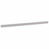 vidaXL Awning Valance Light Grey 430 x 20 cm Canvas
