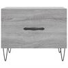 vidaXL Coffee Table Grey Sonoma 50x50x40 cm Engineered Wood