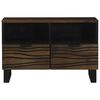 vidaXL TV Units with Drawer Walnut 70 x 33 x 46 cm Engineered wood