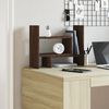 vidaXL Desk Organiser Brown Oak 38.5x17x39 cm Engineered wood
