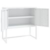 vidaXL Sideboard White 75x35x75 cm Steel