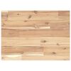 vidaXL Floating Shelves 2 pcs 60x30x2 cm Untreated Solid Wood Acacia
