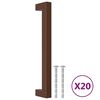 vidaXL Cabinet Handles 20 pcs Bronze 160 mm Stainless Steel