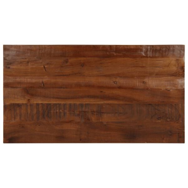 vidaXL Table Top 110x60x2.5 cm Rectangular Solid Wood Reclaimed