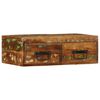 vidaXL Wall-mounted TV Cabinet 60x30x19 cm Solid Wood Reclaimed
