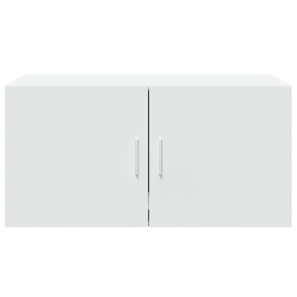 vidaXL Wall Cabinet White 80x42.5x40 cm Engineered Wood