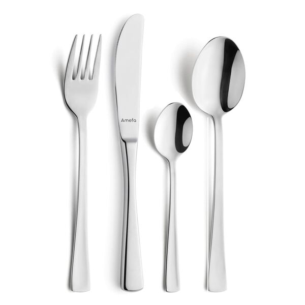 Amefa 24-Piece Cutlery Set Atlantic High-gloss Silver