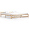 vidaXL Bed Frame without Mattress Solid Pine Wood 200x200 cm