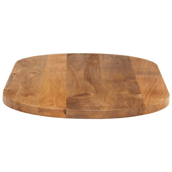 vidaXL Table Top 140x50x2.5 cm Oval Solid Wood Mango