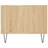 vidaXL Coffee Table Sonoma Oak 102x50x40 cm Engineered Wood