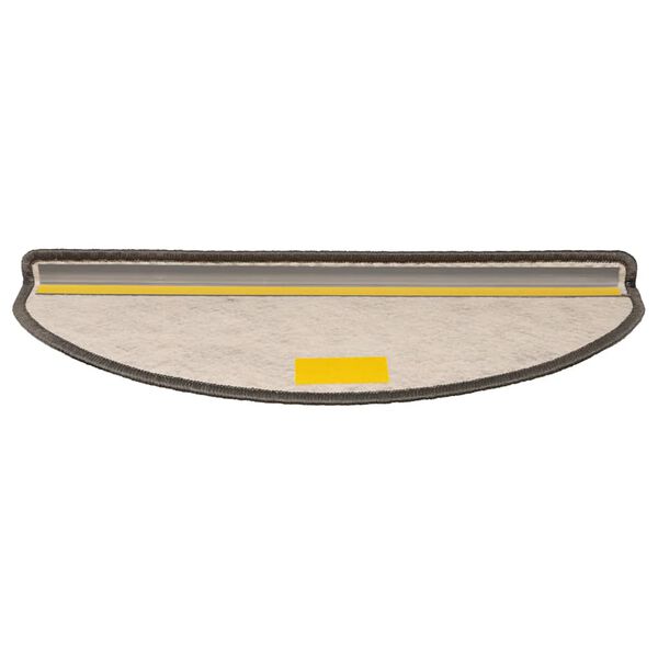 vidaXL Stair Mats Self-adhesive Sisal-Look 30 pcs 65x21x4 cm Brown Beige