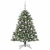 vidaXL Artificial Christmas Tree with 150 LEDs with Stand Green 120 cm