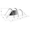 Outwell Tunnel Tent Dash 5 5-person Blue