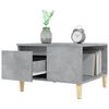 vidaXL Coffee Table Concrete Grey 55x55x36.5 cm Engineered Wood