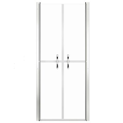 vidaXL Shower Door Clear ESG 86x190 cm