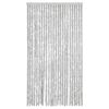 vidaXL Fly Curtain Grey 100x220 cm Chenille