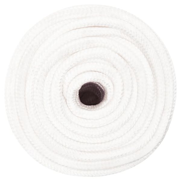 vidaXL Boat Rope Full White 14 mm 250 m Polypropylene